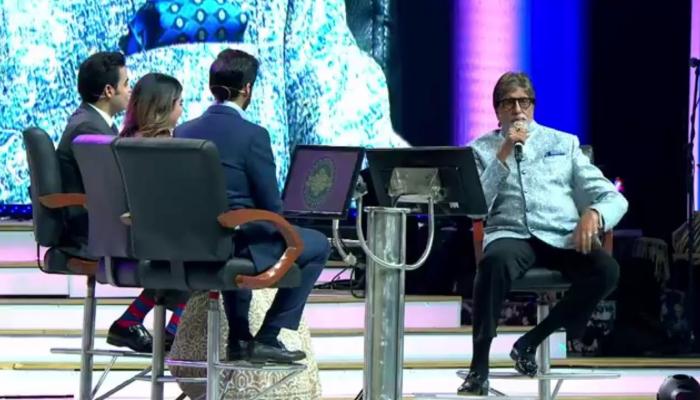 अमिताभ बच्चन मुकेश अंबानींच्या मुलांसोबत खेळले KBC, अनेक गोष्टींचा खुलासा अमिताभ बच्चन मुकेश अंबानींच्या मुलांसोबत खेळले KBC, अनेक गोष्टींचा खुलासा