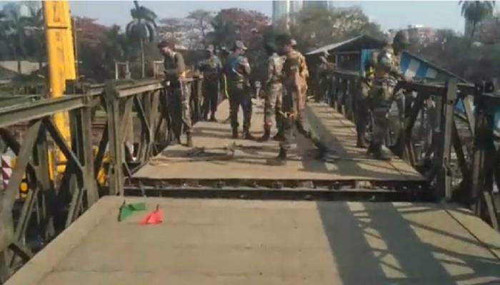 एलफिन्स्टन रेल्वे स्थानकाजवळील पुलाचे काम ९० टक्के पूर्ण एलफिन्स्टन रेल्वे स्थानकाजवळील पुलाचे काम ९० टक्के पूर्ण