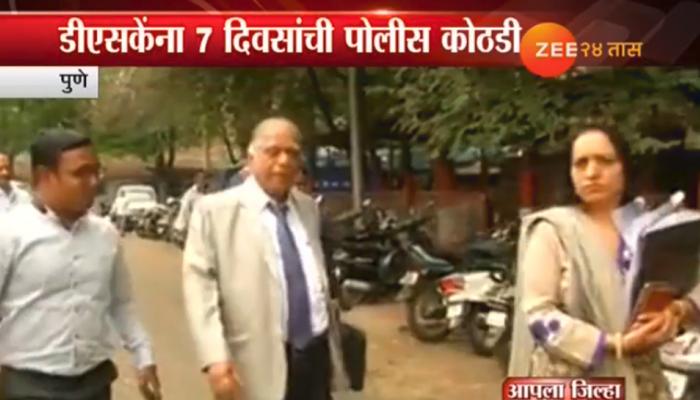 डीएसके पोलीस कोठडीत कोसळले, ससून रुग्णालयात केले दाखल डीएसके पोलीस कोठडीत कोसळले, ससून रुग्णालयात केले दाखल