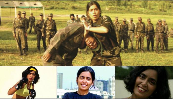 कमांडोंना मोफत प्रशिक्षण देणारी लेडी ट्रेनर कमांडोंना मोफत प्रशिक्षण देणारी लेडी ट्रेनर