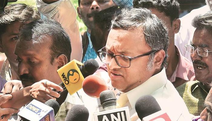 कार्ती चिदंबरम यांना सीबीआयने केली अटक कार्ती चिदंबरम यांना सीबीआयने केली अटक