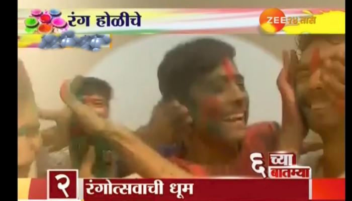 टोमॅटो होळी साजरी, चीनच्या विद्यार्थ्यांनी केली रंगाची उधळण टोमॅटो होळी साजरी, चीनच्या विद्यार्थ्यांनी केली रंगाची उधळण