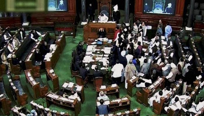 लोकसभा, राज्यसभा दिवसभरासाठी तहकूब लोकसभा, राज्यसभा दिवसभरासाठी तहकूब