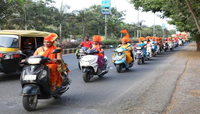 मराठी नववर्षाचे बारामतीत दिमाखदार स्वागत..! मराठी नववर्षाचे बारामतीत दिमाखदार स्वागत..!