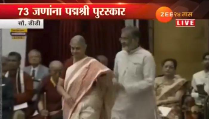 राष्ट्रपतींच्या हस्ते पद्म पुरस्कार प्रदान, अभय बंग-राणी बंग यांना पद्मश्री राष्ट्रपतींच्या हस्ते पद्म पुरस्कार प्रदान, अभय बंग-राणी बंग यांना पद्मश्री