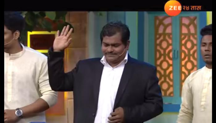 VIDEO : 'चला हवा येऊ द्या'मध्ये कुशल बद्रिके कोकणचे सूपूत्र अर्थात अभिमानी बाणेसाहेबांच्या भूमिकेत VIDEO : 'चला हवा येऊ द्या'मध्ये कुशल बद्रिके कोकणचे सूपूत्र अर्थात अभिमानी बाणेसाहेबांच्या भूमिकेत