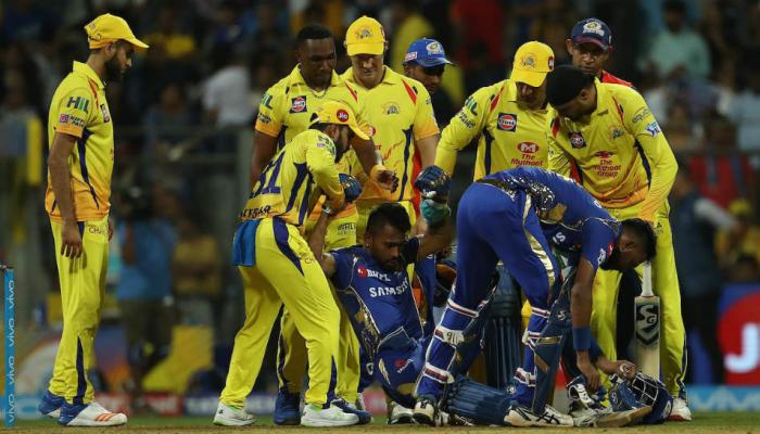 IPL 2018: चेन्नई सुपर किंग्जची विजयी सलामी, मुंबई इंडियन्सचा १ विकेटने पराभव IPL 2018: चेन्नई सुपर किंग्जची विजयी सलामी, मुंबई इंडियन्सचा १ विकेटने पराभव