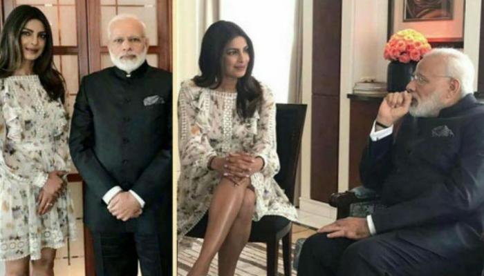 PHOTO : प्रियांकानं या अवतारात पीएम मोदींची पुन्हा घेतली भेट! PHOTO : प्रियांकानं या अवतारात पीएम मोदींची पुन्हा घेतली भेट!
