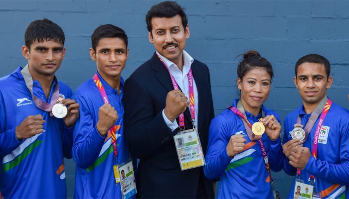 राष्ट्रकुल स्पर्धेत भारताचा सोनेरी रौप्यमहोत्सव राष्ट्रकुल स्पर्धेत भारताचा सोनेरी रौप्यमहोत्सव