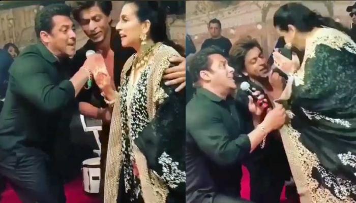 सोनमच्या आईला पाहताच सलमान-शाहरुख झाले करण-अर्जून... सोनमच्या आईला पाहताच सलमान-शाहरुख झाले करण-अर्जून...