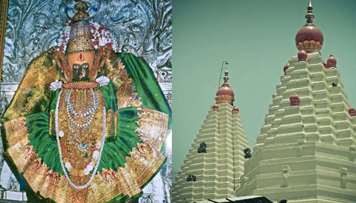 अंबाबाईची पालखी मंदिर आवारातून पुन्हा गाभाऱ्यात अंबाबाईची पालखी मंदिर आवारातून पुन्हा गाभाऱ्यात
